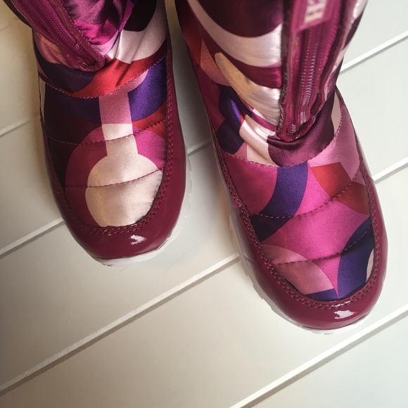 [Coach] NIB Jolt Berry Snow Boots Deadstock Cece - Picture 5 of 7